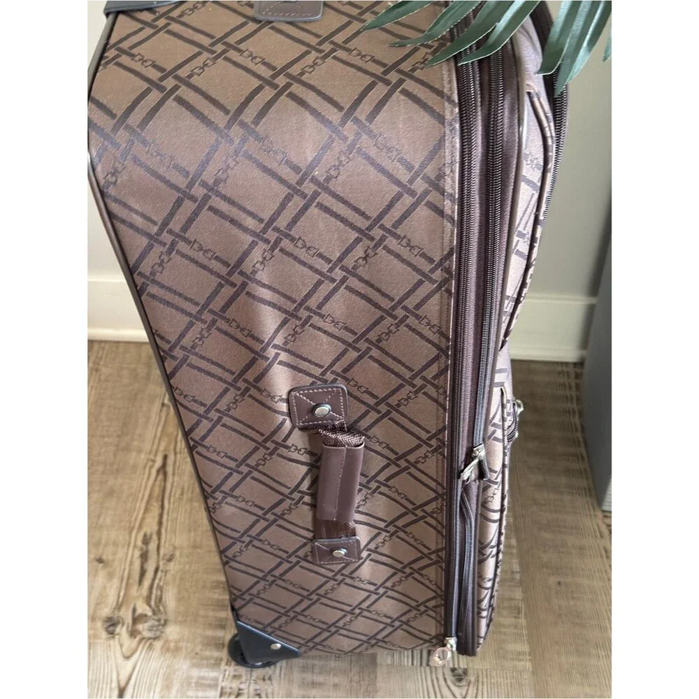 American Flyer Pemberly Buckles Piece Luggage Classic Brown- Travel
